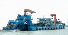 2500cbm cutter suction dredger