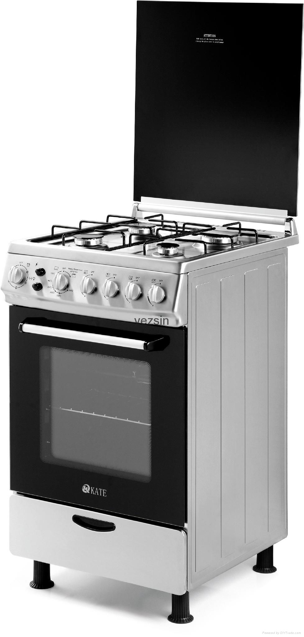 Kate 20 Inch Stainless Steel Free Standing Gas Cooker with Oven (G20B02)