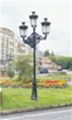 lighting poles & benches