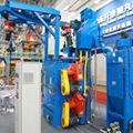 Q37 Series Overhead Rail Spinner Hanger Shot-blasting Machine 4