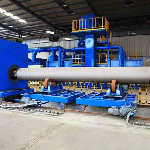 QGN Series Steel Pipe Wheel Blast Machinery