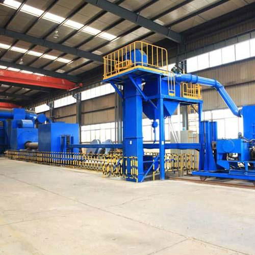 QGN Series Steel Pipe Wheel Blast Machinery 2