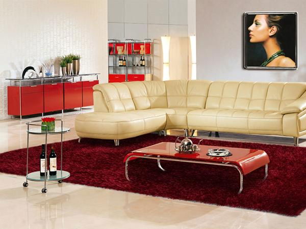Luxury desingn custom area rugs red 3