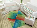 Luxury desingn custom area rugs red 4