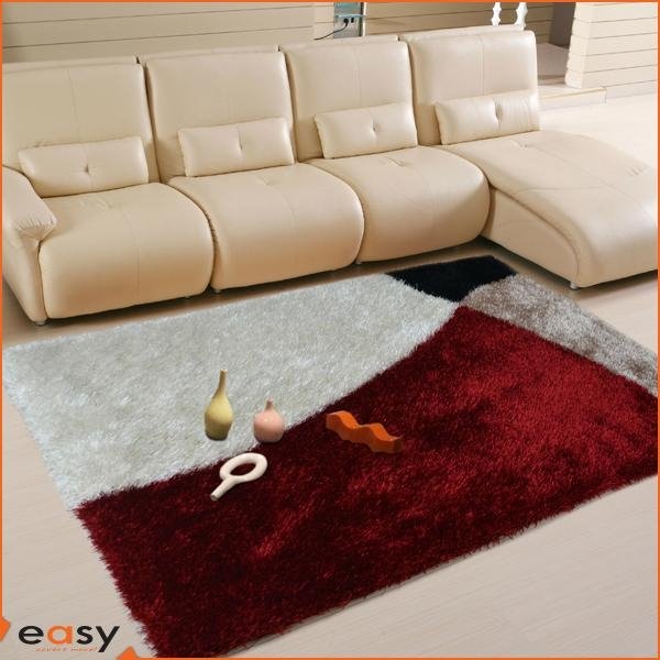 Amazing ivory polyester tapis and rugs 3