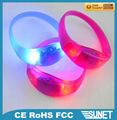 China low cost multicolored concert led bracelet 1