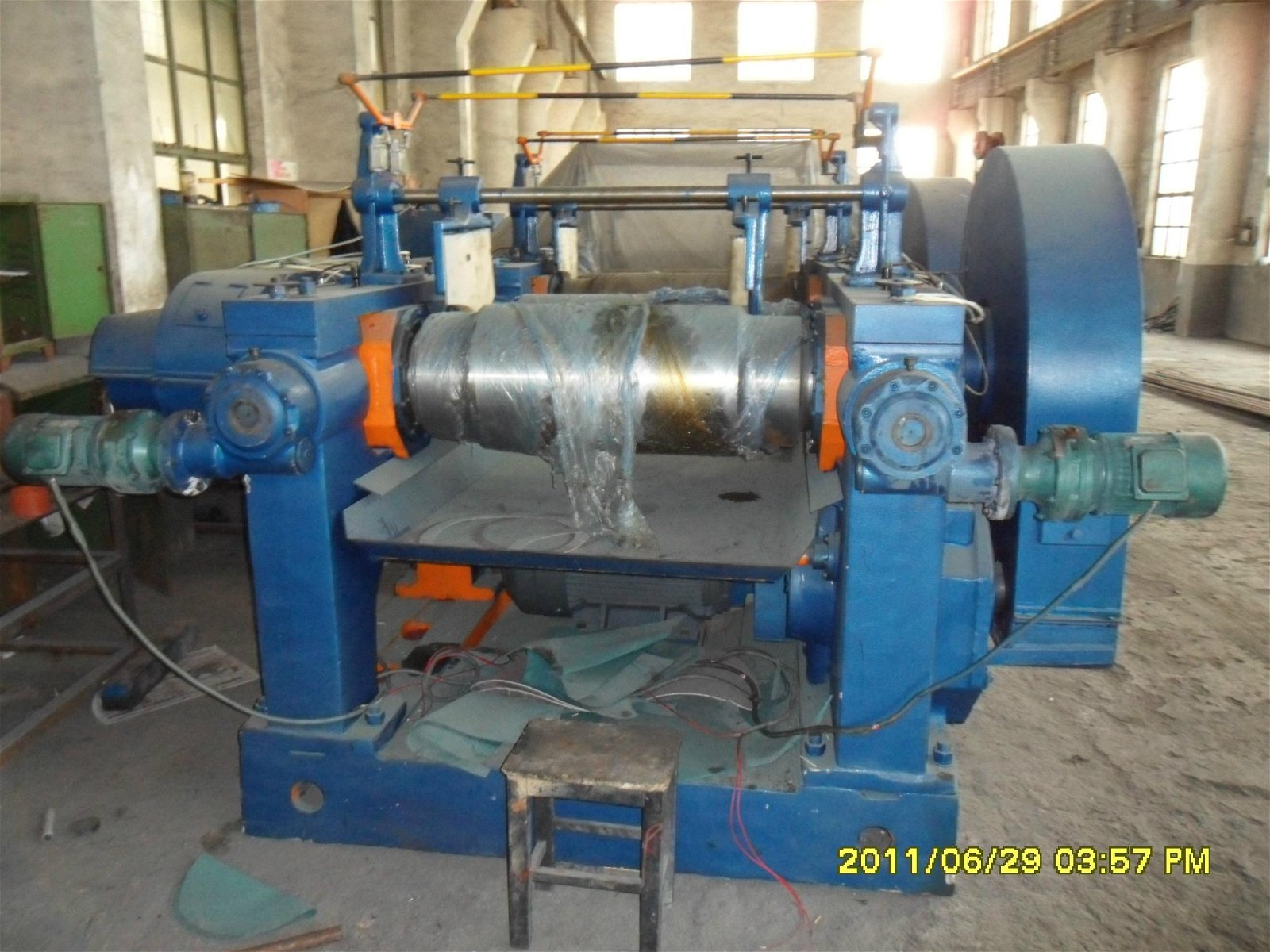 two roll mixing mill B type