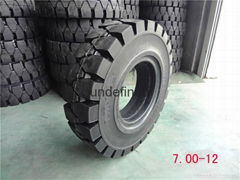 700-12 forklift solid tyre made in china