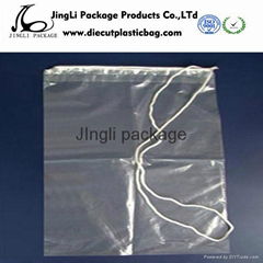 High quality HDPE /Ldpe drawstring bag  