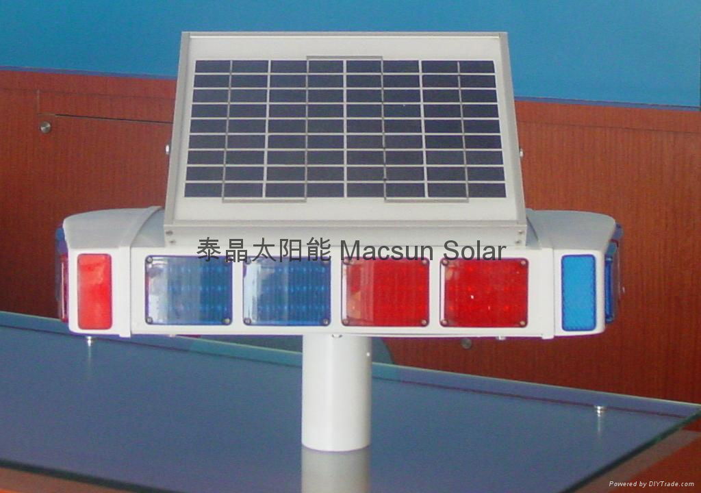 Solar Traffic Light 3