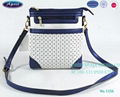 Fashion PU lady shoulder bag handbag factory in China Guangzhou 1