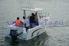 aluminum fishing boat