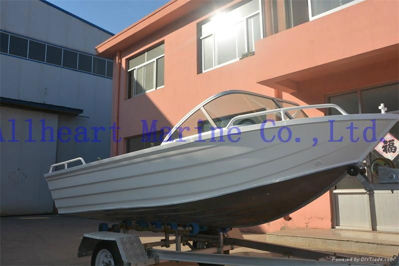 aluminum runabout  fishing boat 4