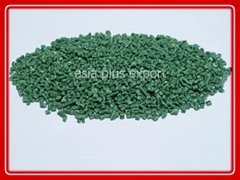 PP recycled granule -green