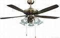 56”ceiling fan with light