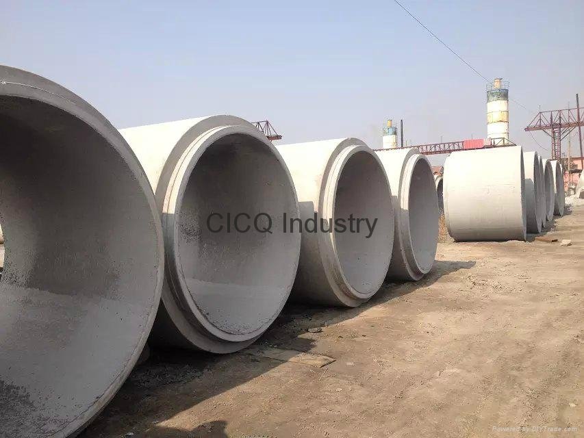 Roller suspension type Reinforced Concrete Pipe, Precast drain pipe Machinery  4
