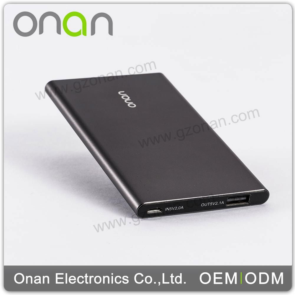 Onan A4 Consumer electronic portable power bank 5000mah for iphone