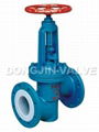 Teflon-lining Globe Valve 1