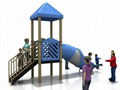 Kids Plastic Outdoor Playground Equipment  2