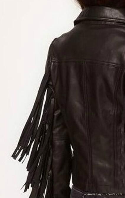 2015 design france fashion fringe jacket woman clothing 5