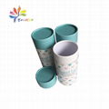 Round paperboard packaging box paper tube