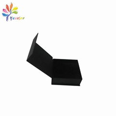 Black magnetic box with foam insert 