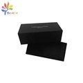 Black lingerie boxes with logo printing  1