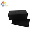 Black lingerie boxes with logo printing 