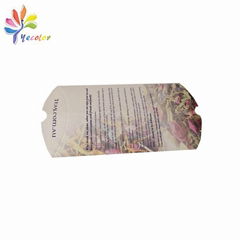 Customized pillow box for flower tea package