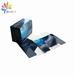 Customized paper box for cosmetic jar package 
