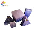 Printing triangle cosmetic paper box