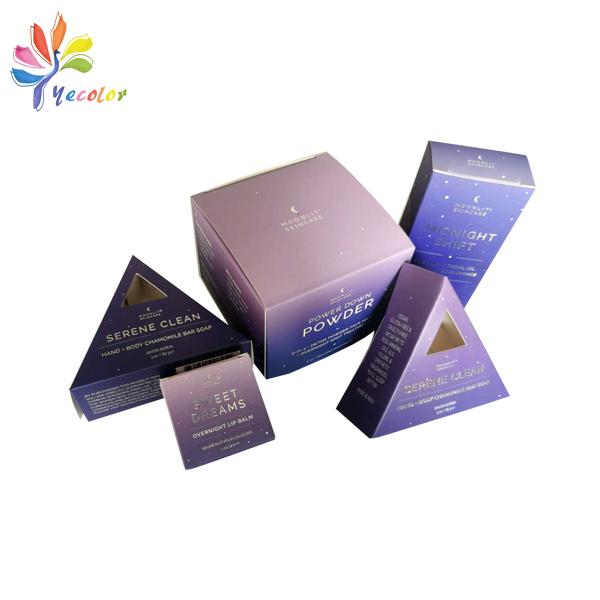 Customized cosmetic paper box package  4