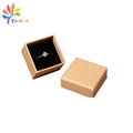 Kraft rigid box for jewelry package 
