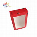 Customized paper box with window 