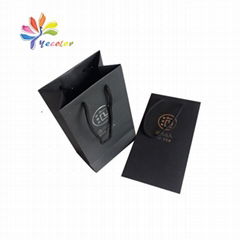 Customized paper bag for wine package 