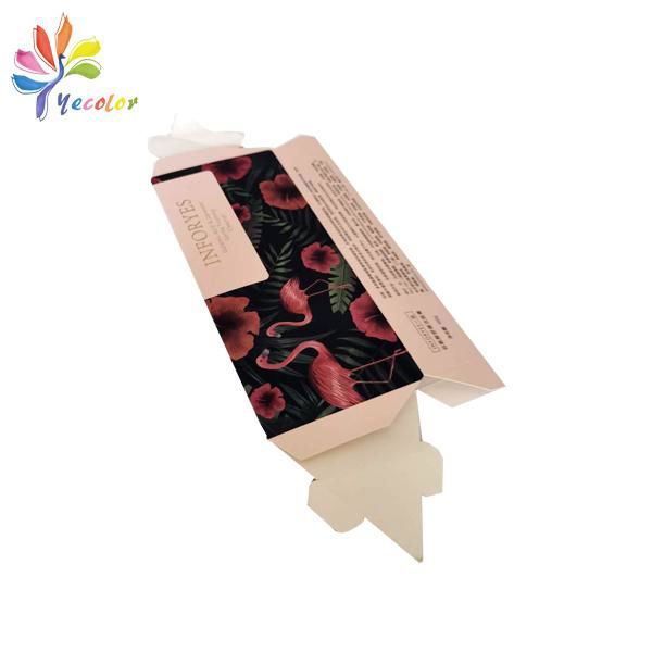 Customized triangle paper box for facial cleanser