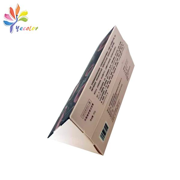 Customized triangle paper box for facial cleanser 2