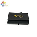 Drawer box for wig package with gold logo  4