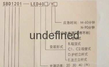 温州40瓦SBD1201-LED40免维护LED节能防爆灯 2