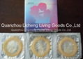 latex condoms 3pcs a wallet/box