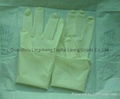 Sterile latex surgical gloves at low price good quality