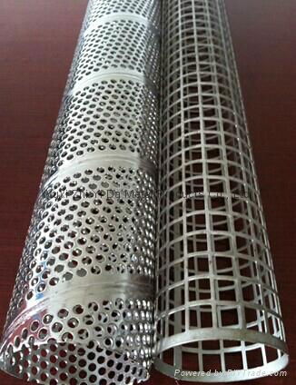 Zhi Yi Da filter frames stainless steel spiral welded perforated metal pipes fil