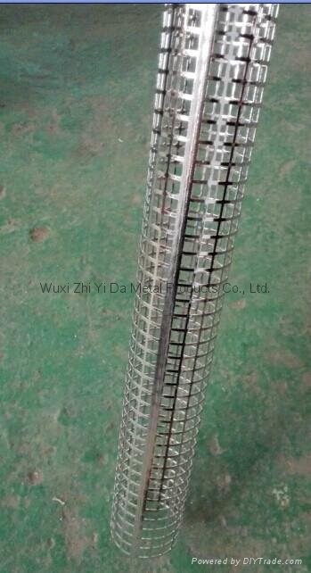 Zhi Yi Da Straight Seam Perforated Metal Welded Tubes Filter Frame Filter Elemen