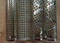 center element stainless steel spiral welded perforated metal pipes filter 