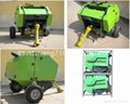 HH0850 HH0870 Mini round hay baler with CE for sale 3