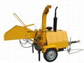 DH 18hp 22hp 30hp 40hp 50hp diesel engine wood chipper machine for sale 2