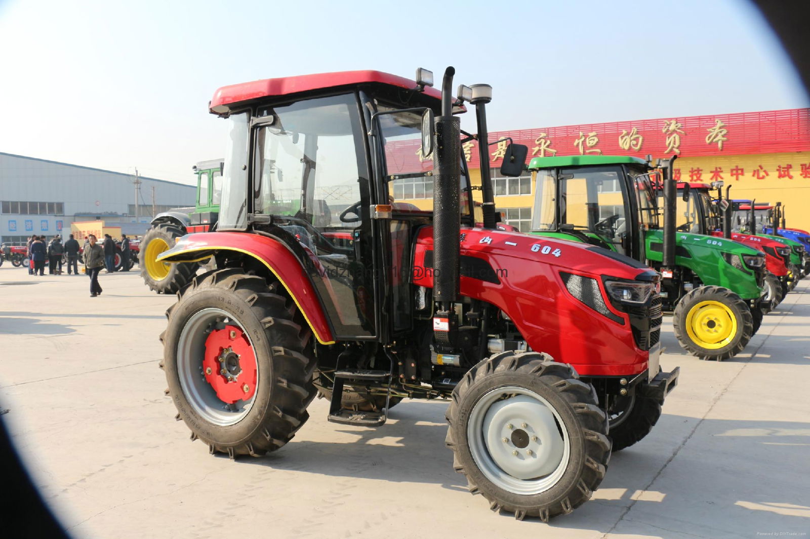 GT604 60hp 4wd mini farm tractors for sale 2