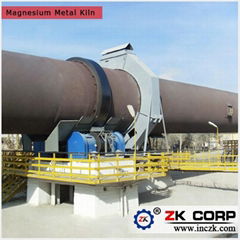 High Capacity and Low Cost Magnesium Metal Rotary Kiln