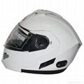 Flip up chin bar helmet with bluetooth--ECE/DOTcertification 2