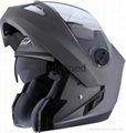 Flip up chin bar helmet with bluetooth--ECE/DOTcertification 4